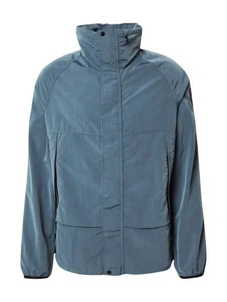 NAPAPIJRI Prehodna jakna A-BISENZIO dimno-siva / oranžna črna