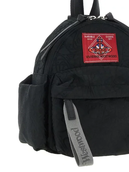 Rucsac Vivienne Westwood din jacard negru