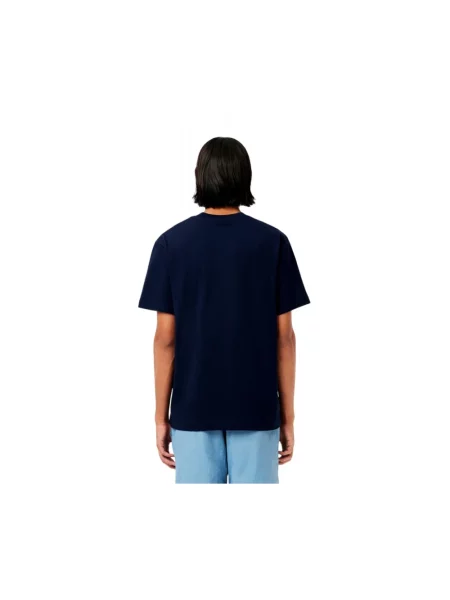 Lacoste T-shirt basic niebieska