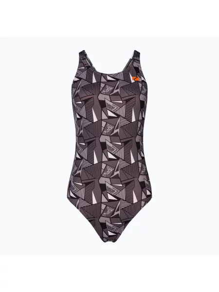 Дамски бански костюм от една част OWS Renew Classic black/white бяло