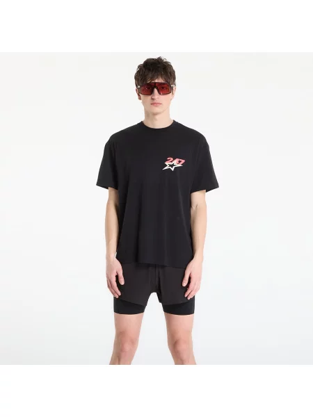 Tricou REPRESENT Team Star Print Oversized Tshirt UNISEX Jet Black M negru