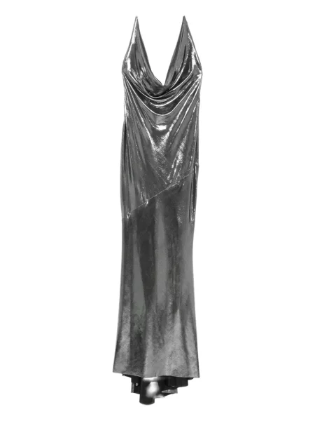 Rochie maxi Roserry de costum argintiu