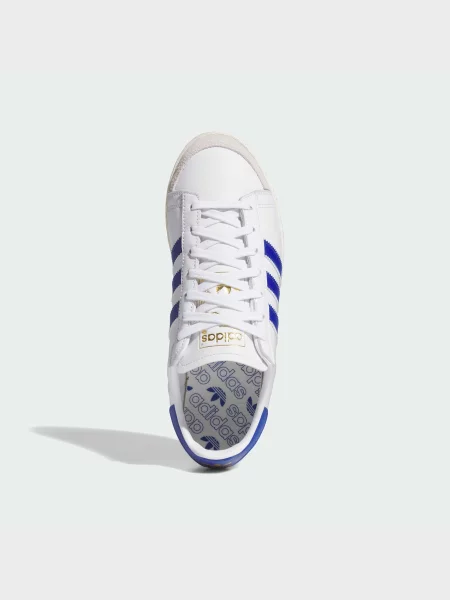 Кожаные кеды Adidas белые
