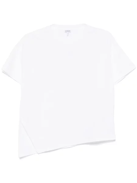 Tricou Loewe cu broderie alb