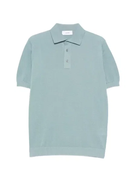 Polo Lardini tricotate albastru