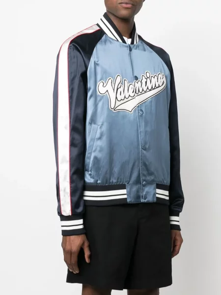 Kurtka bomber Valentino niebieski