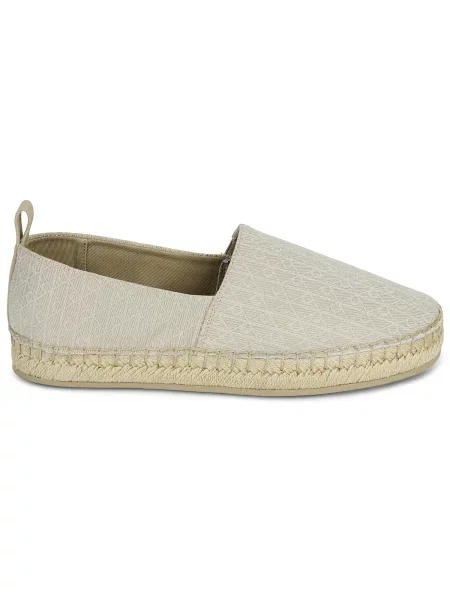 Calvin Klein Espadrile Tessa pielii bej