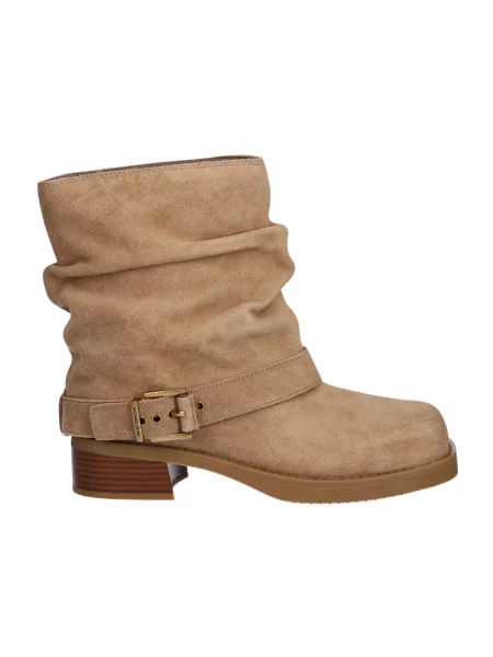 Buty do kostki Michael Kors beżowe