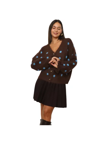 Pulover La Modeuse maro
