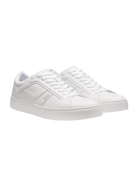Sneakersy Boss białe