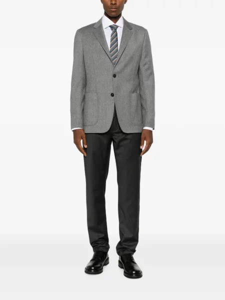 Gulerat cămașă Zegna alb