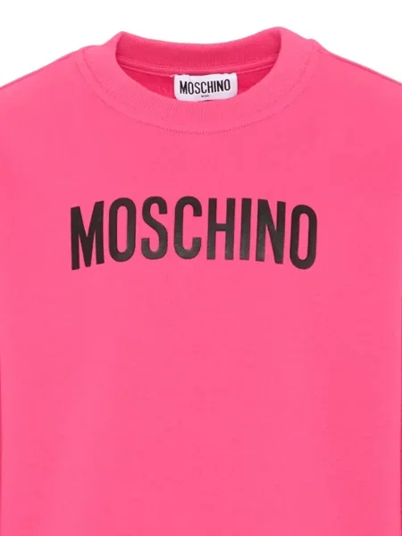 Komplet dresowy dziecięcy Moschino różowy
