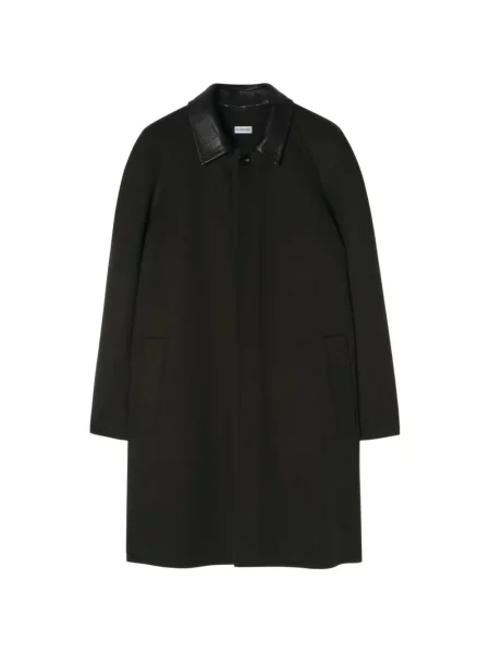 Palton Burberry de lână maro