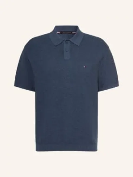 Tommy Hilfiger Piqué Polokošile tmavě modrá