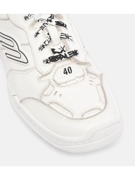 Usnjene superge Balenciaga bela