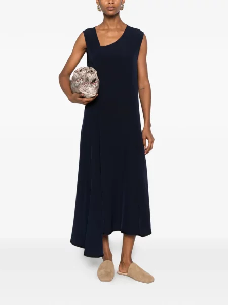 Rochie High asimetrică albastru