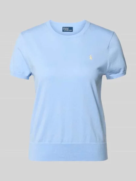 Polo Ralph Lauren sweter z bawełną PIMA COTTON niebieski