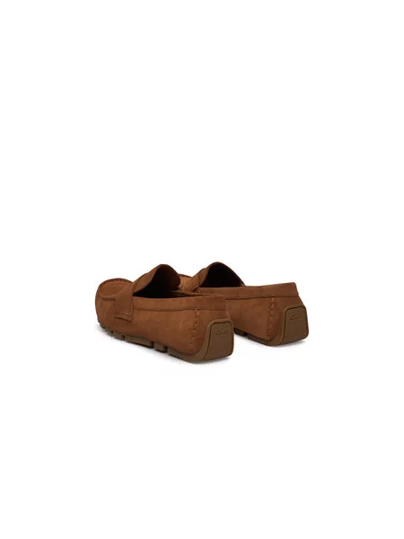 Mokasíny Clarks hnědé