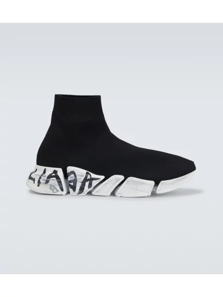 Sneakerși Balenciaga Speed negru