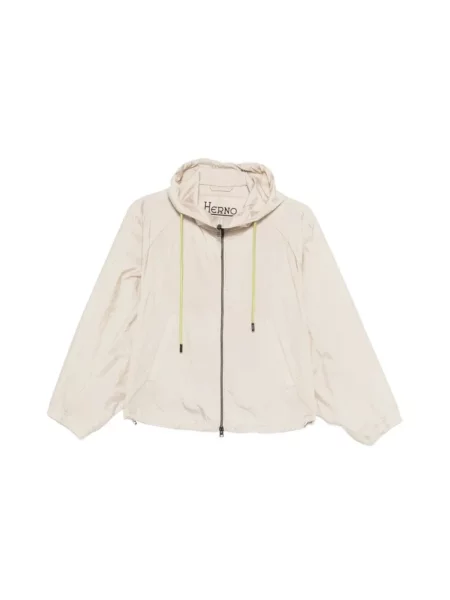 Kurtka z kapturem Herno z kapturem beżowa