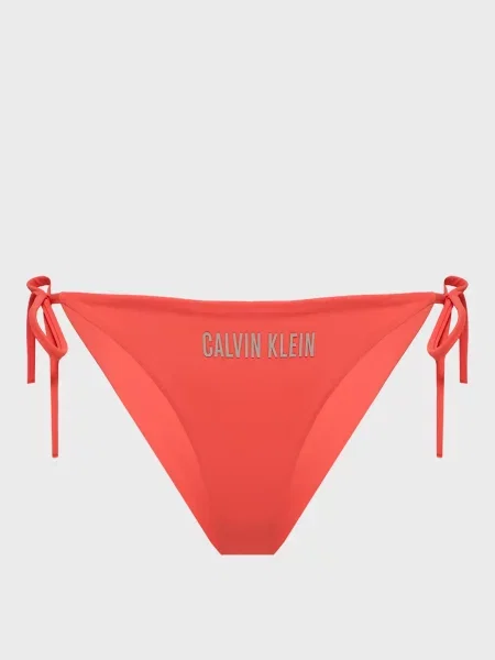 Трусы Calvin Klein на завязках красные