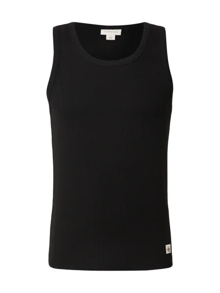 Calvin Klein Jeans Rib Badge Tank Black XL μαύρο