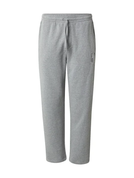 Pantaloni sport Gap cu autograf negru