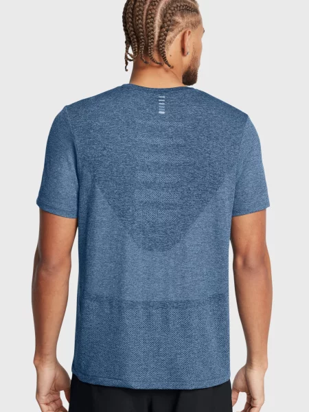 Безшовна спортивна футболка Under Armour синя