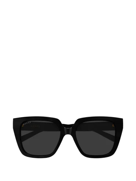 Ochelari de soare Gucci Eyewear cu imprimeu geometric negru