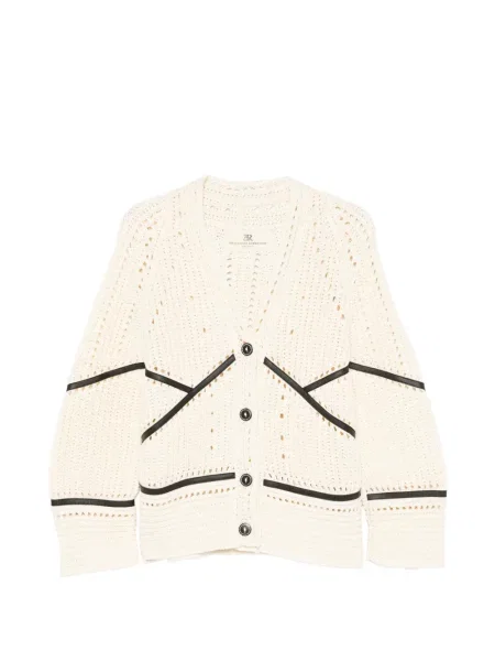 Cardigan Ermanno Scervino din piele