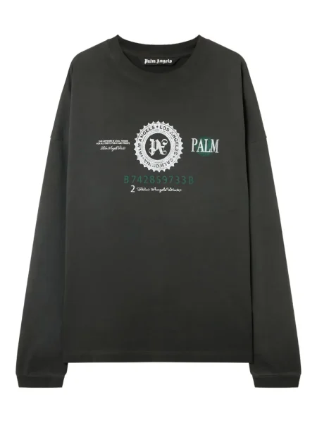 Długa koszulka Palm Angels czarna