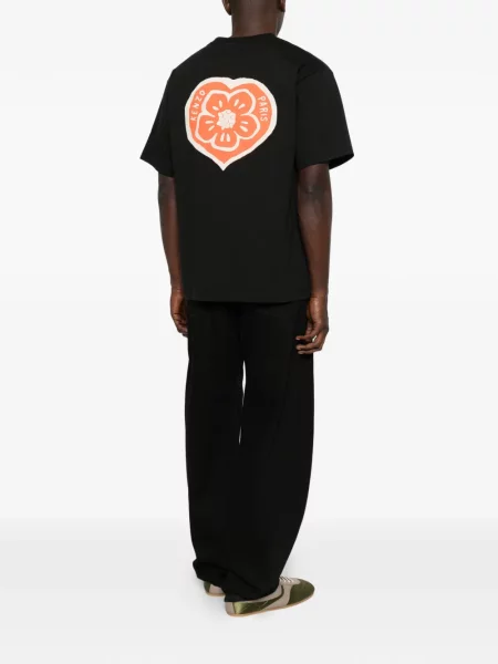Tricou Kenzo cu broderie negru