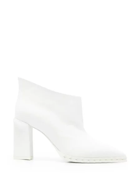 Botine Rayla K din piele alb