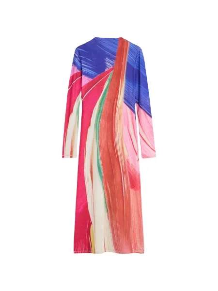 Rochie midi Desigual până la genunchi albastru