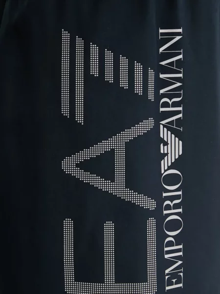 Παντελόνι κολύμβησης Ea7 Emporio Armani με σχέδιο με κορδόνι μπλε