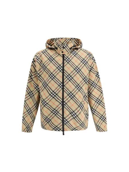 Wielobarwność wiatrówka Burberry beżowa