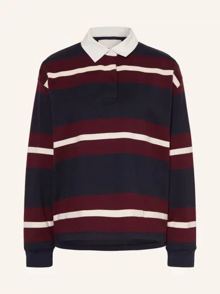 Gant Koszulka W Stylu Rugby blau biała
