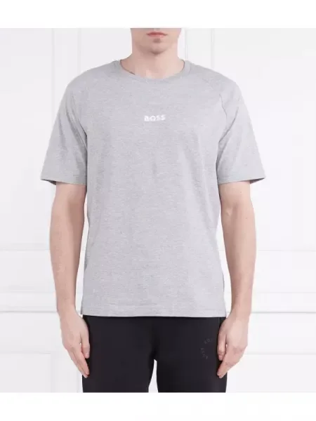 BOSS GREEN Póló Tee 2 szürke
