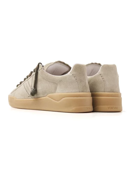 Sneakersy Via Vai zamszowe szare
