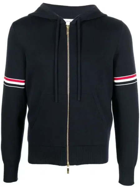 Hanorac cu glugă Thom Browne albastru