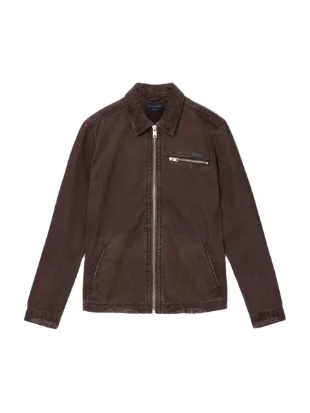 AllSaints Geacă de primăvară-toamnă ROTHWELL ciocolatiu