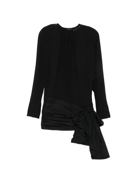 Rochie mini Entire Studios cu funde negru