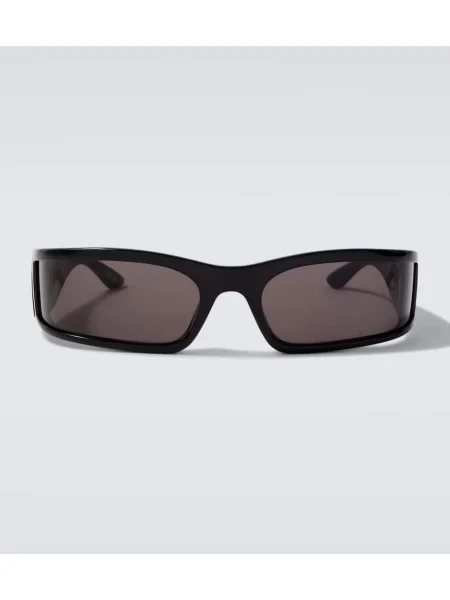 Ochelari de soare Balenciaga Shield negru