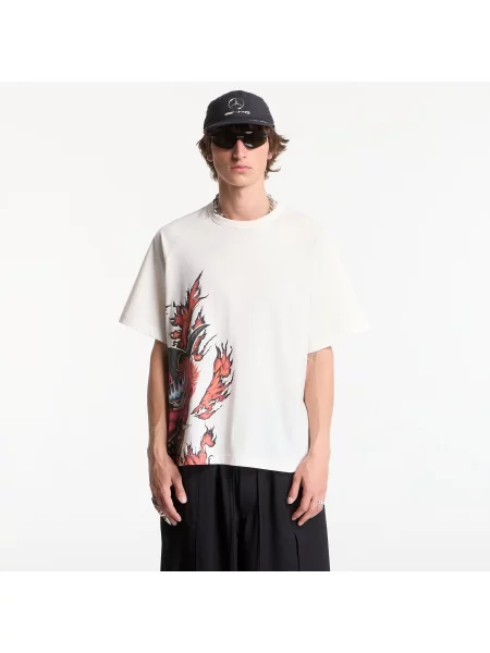Tricou Graphic Short Sleeve T-Shirt Chalk White XL alb