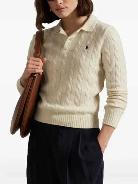 Căciulă Polo Ralph Lauren cu broderie cu dungi cowboy roșu