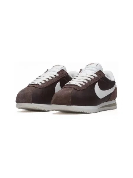 Nike Sportswear Nízke tenisky CORTEZ tmavohnedá biela