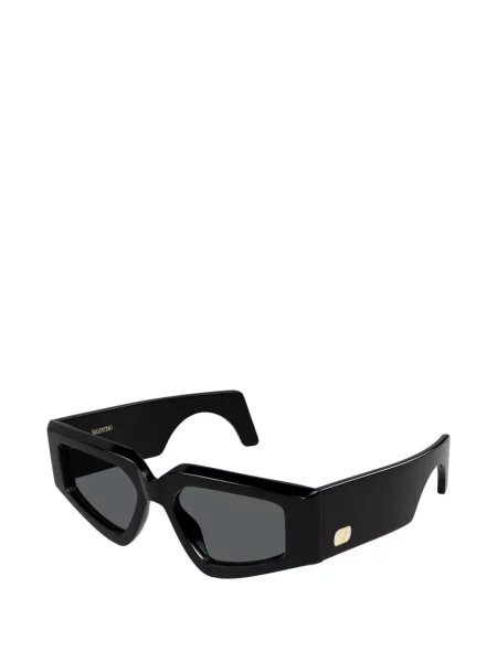 Ochelari de soare Valentino Garavani Eyewear cu imprimeu geometric negru
