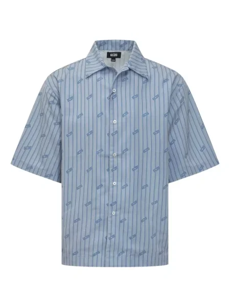 Pruhovaná košile Gcds modrá