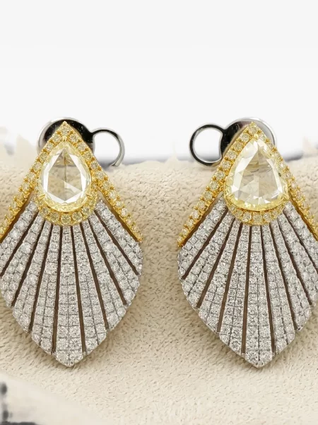 Cercei Hyt Jewelry alb
