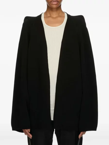 Cardigan Rick Owens tricotate negru